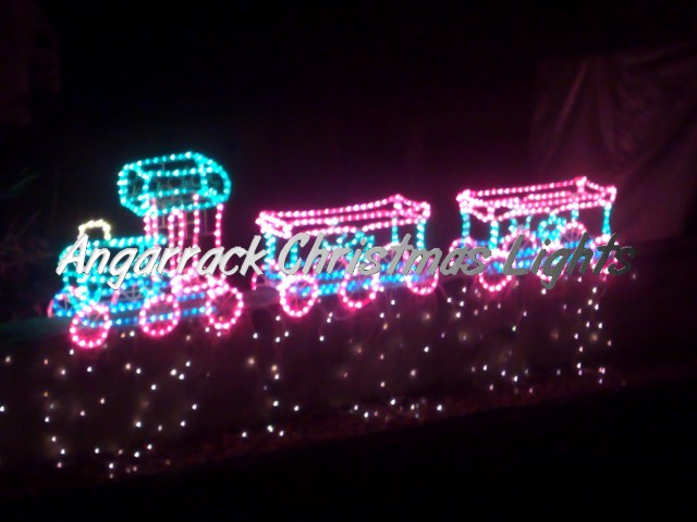 Train in 3D 2010 | Christmas Lights Train in 3D 2010 | Christmas Lights